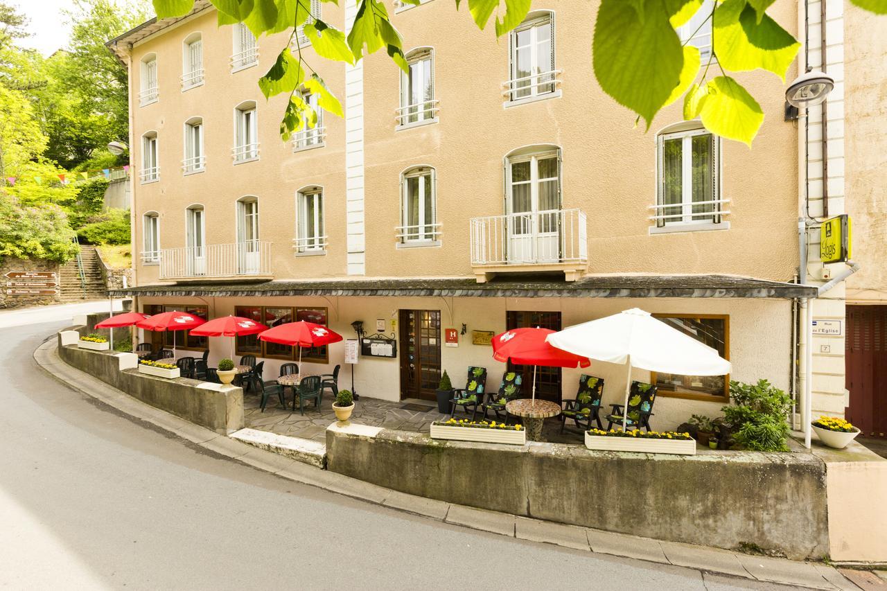 Logis Hotel De La Paix Saint-Nectaire Exteriér fotografie